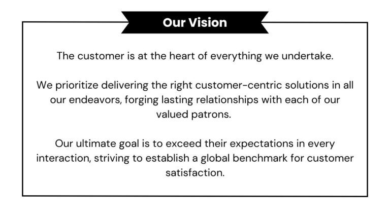 Our Vision