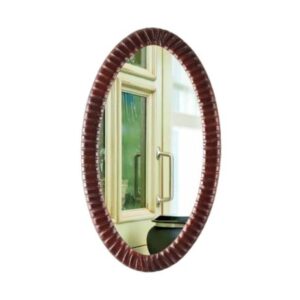 Oval Carved Mirror