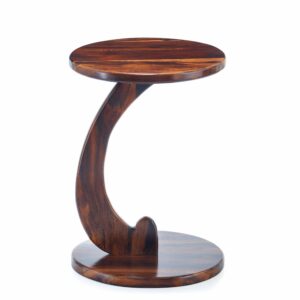 Golden Teak Side Table