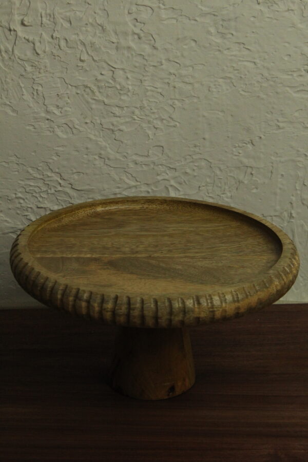 SET OF 2 WOODEN CAKE STAND | CAKE STAND FOR CAKE CUTTING | CUPCAKE STAND | CAKE STAND FOR PARTY | WOODEN CAKE STAND | KRIMADH PRODUCTS