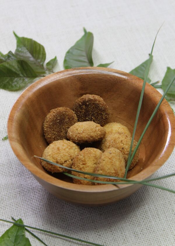 SET OF 3 SERVING BOWL BROWN | WOODEN BOWL | KITCHEN APPLIANCES | SERVING BOWL | MANGIFERA INDICA SERVING BOWL | KRIMADH PRODUCTS | KITCHEN APPLIANCES