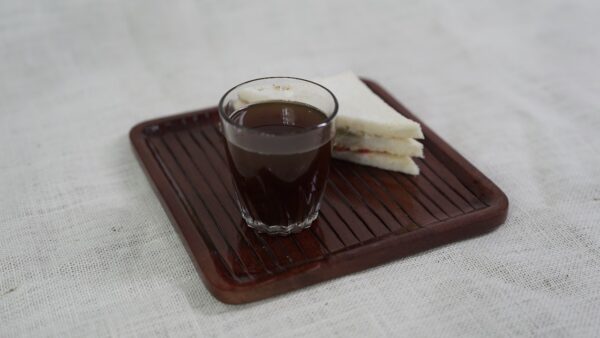 Wooden Round Platter Set of 3 | Natural Brown Finish | Durable & Food-Safe