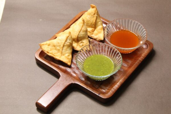 Wooden Square Platter Set of 3 | Mango Wood (Mangifera Indica) | Natural Brown Finish