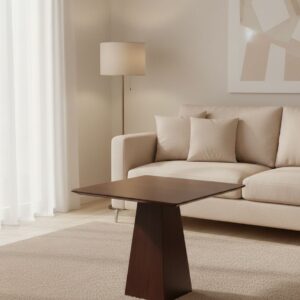 [ MIS-016 ] Modern Square | Wooden side Table  | Krimadh Home Decor