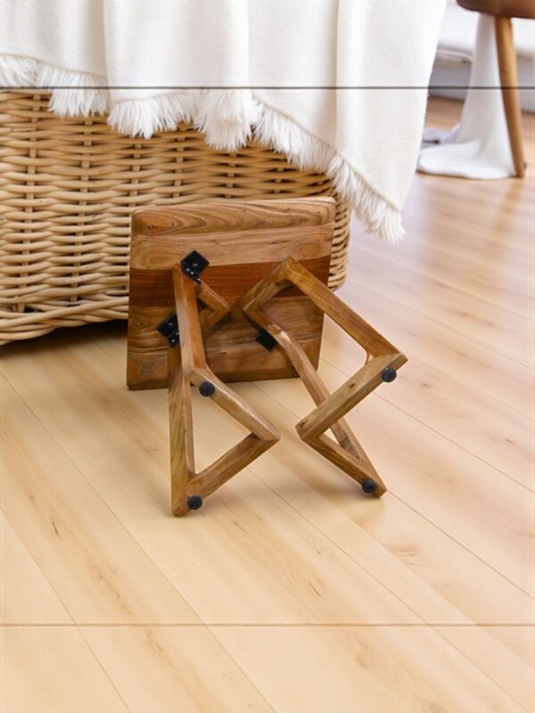 [MIS027] MODERN SQUARE | Wooden Side Table | Krimadh Home Decor