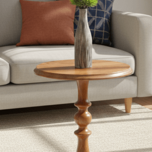 [MIS-028] Premium Wooden Side Table | Krimadh Home Decor